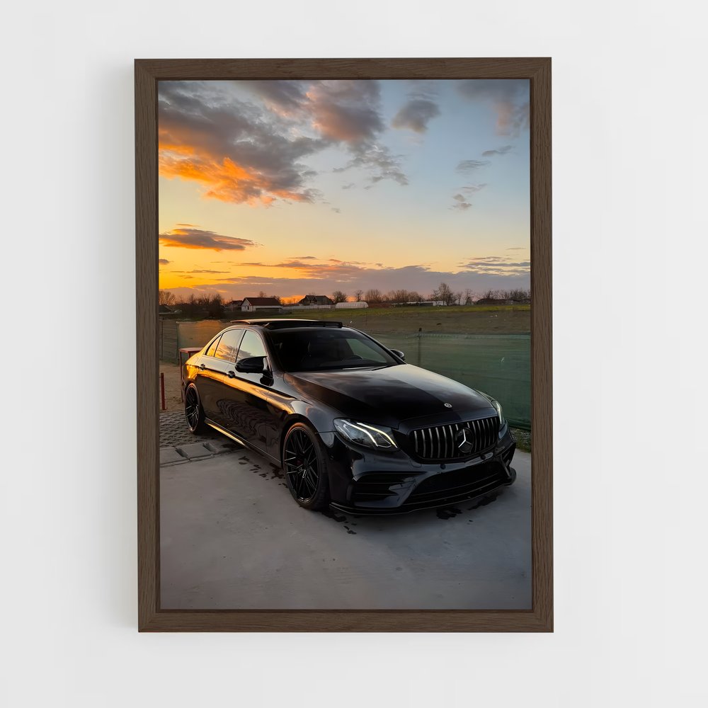 Poster Sunset Drive E63 – affiche Mercedes (vue 5)